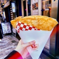 実際訪問したユーザーが直接撮影して投稿した西心斎橋クレープPANAME Crepes de Parisの写真