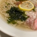 実際訪問したユーザーが直接撮影して投稿した湊町ラーメン / つけ麺麺と向かって鰹の写真