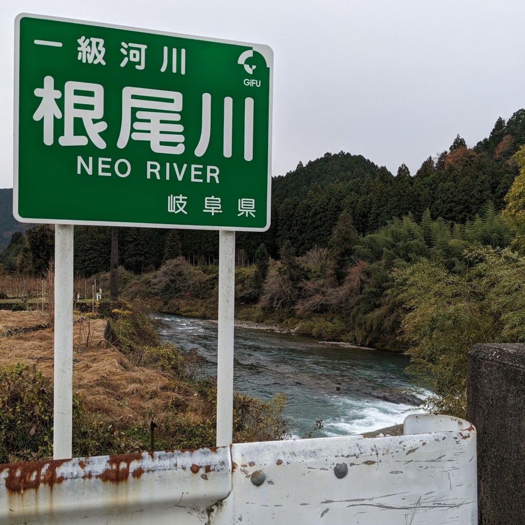 実際訪問したユーザーが直接撮影して投稿した河川根尾川の写真