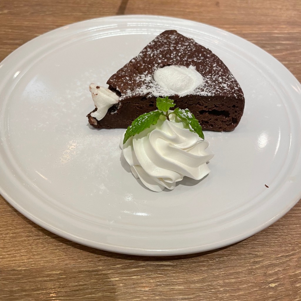 ユーザーが投稿したスモア風チョコケーキの写真 - 実際訪問したユーザーが直接撮影して投稿した高松町洋食goodspoonの写真