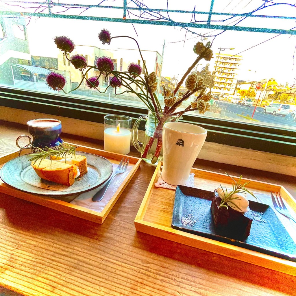 実際訪問したユーザーが直接撮影して投稿した千波町カフェpetit cafe troncの写真