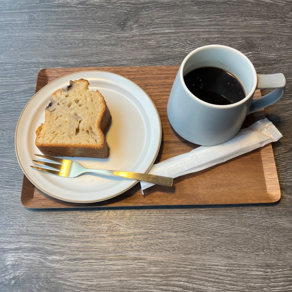 ユーザーが投稿したロングブラックの写真 - 実際訪問したユーザーが直接撮影して投稿した新曽カフェMIDOREE COFFEE 北戸田店の写真