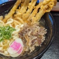 肉ごぼ天うどん - 実際訪問したユーザーが直接撮影して投稿した葵うどん資さんうどん 山口湯田店の写真のメニュー情報