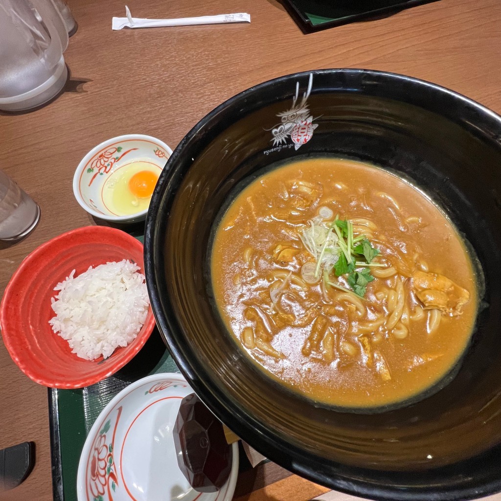 ユーザーが投稿した名物 カレーうどんの写真 - 実際訪問したユーザーが直接撮影して投稿した谷塚上町その他飲食店湯あがりキッチン・一休 草加店の写真