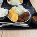 トンテキ定食 - 実際訪問したユーザーが直接撮影して投稿した戸崎町洋食ハンバーグ&オムライス マ・メゾン食堂 イオンモール岡崎の写真のメニュー情報