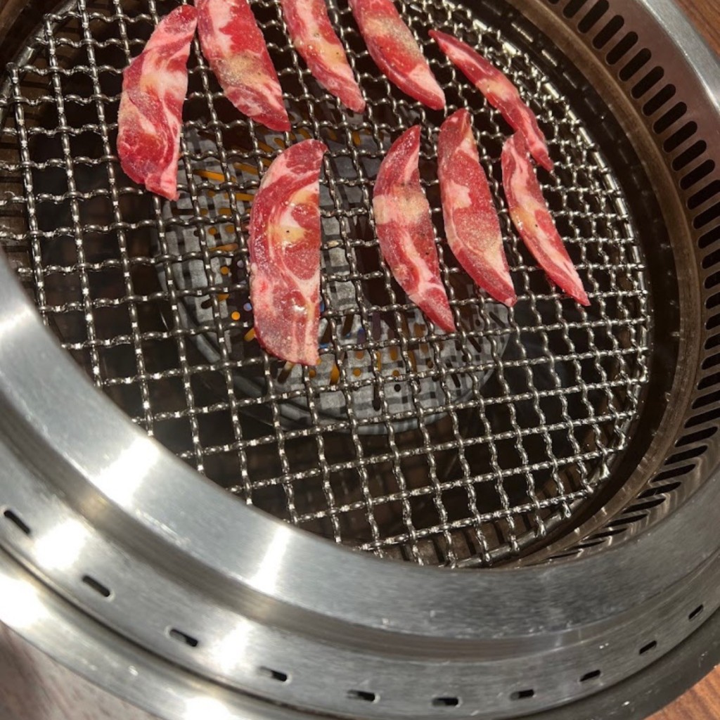 ユーザーが投稿した焼肉Bセット 3種盛りの写真 - 実際訪問したユーザーが直接撮影して投稿した八ツ田町焼肉和牛焼肉 はな縁の写真