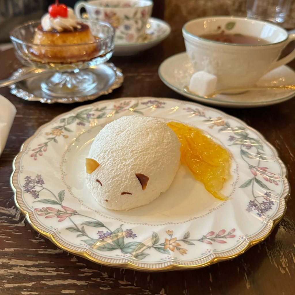 ユーザーが投稿したチーズケーキの写真 - 実際訪問したユーザーが直接撮影して投稿した久保定食屋喫茶・定食 キツネ雨の写真
