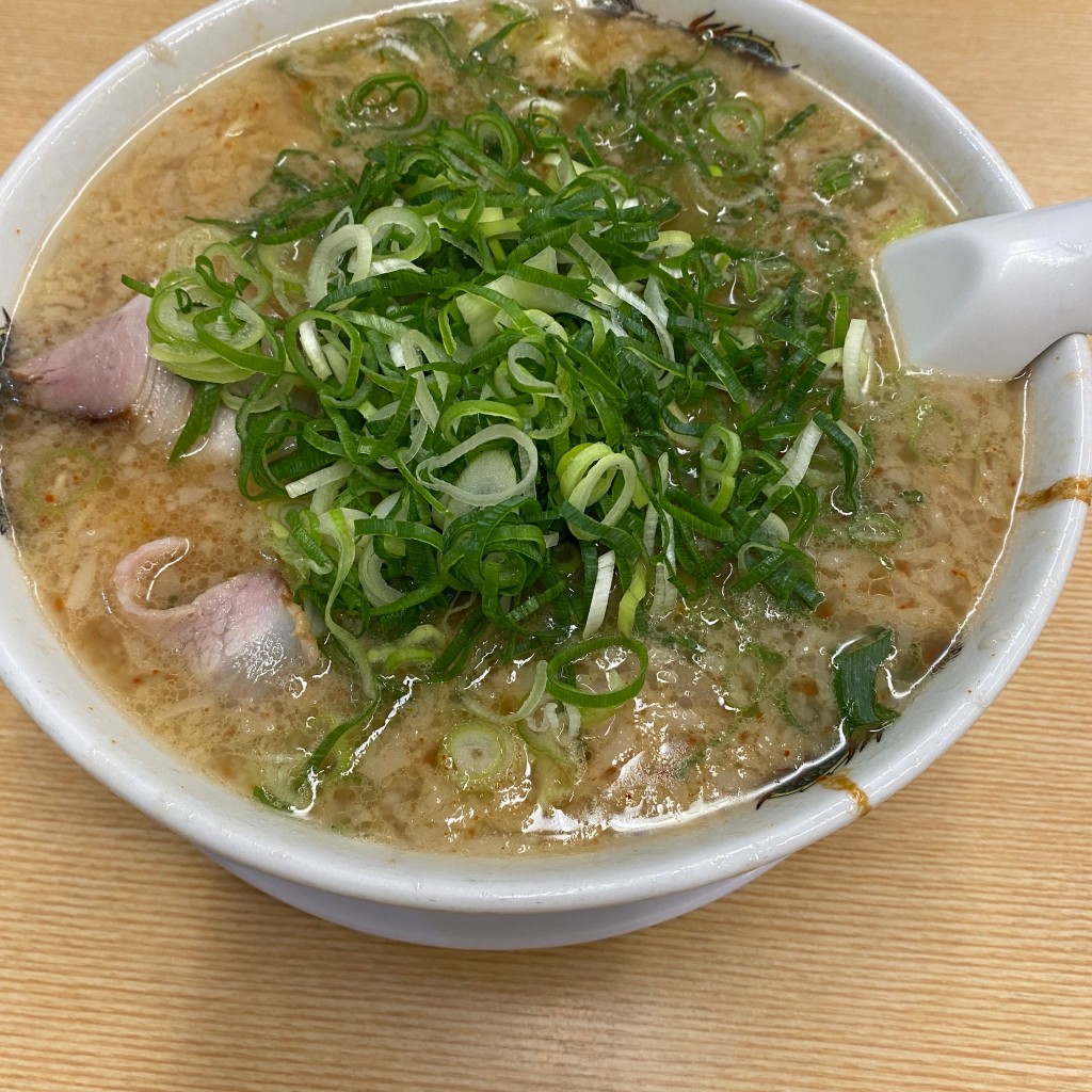 ユーザーが投稿したこってりラーメンの写真 - 実際訪問したユーザーが直接撮影して投稿した道後樋又ラーメン専門店来来亭 松山大前店の写真