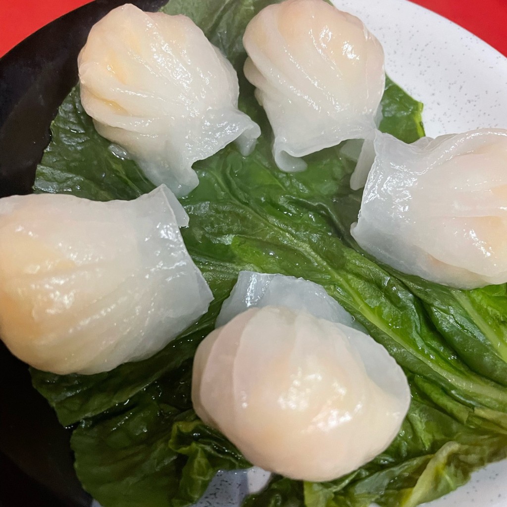 ユーザーが投稿した海老入り蒸し餃子の写真 - 実際訪問したユーザーが直接撮影して投稿した北長狭通台湾料理青葉の写真
