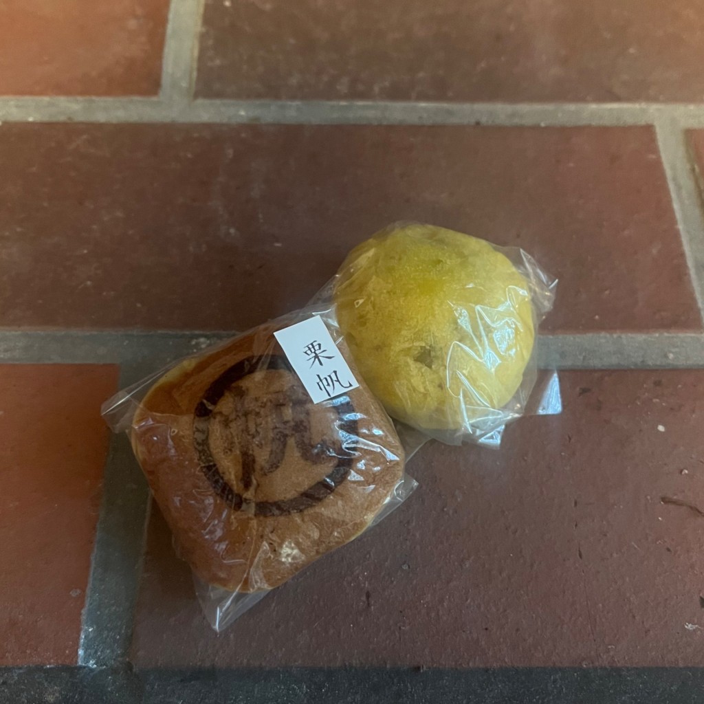 ユーザーが投稿した栗帆餅の写真 - 実際訪問したユーザーが直接撮影して投稿した中戸次西洋料理一楽庵の写真