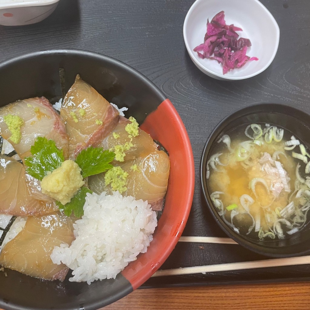 ユーザーが投稿したづけ丼定食の写真 - 実際訪問したユーザーが直接撮影して投稿した魚介 / 海鮮料理大洗漁協直営店 かあちゃんの店の写真