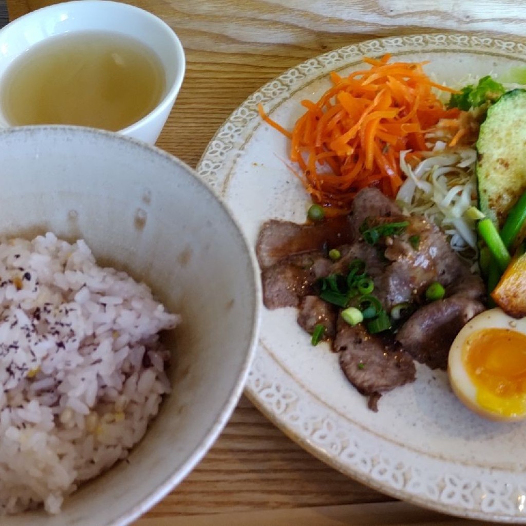 ユーザーが投稿した野菜プレートの写真 - 実際訪問したユーザーが直接撮影して投稿した由良宿カフェcafe no—kaの写真