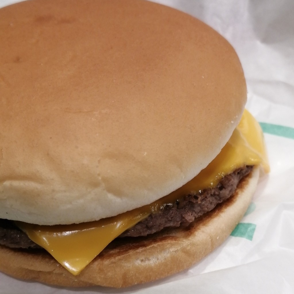 ユーザーが投稿したエッグチーズバーガーの写真 - 実際訪問したユーザーが直接撮影して投稿した渋谷ファーストフードマクドナルド 渋谷東映プラザ店の写真