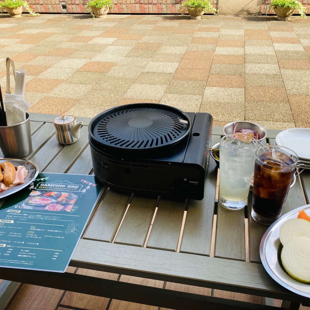 ユーザーが投稿した平日 お手軽BBQプランの写真 - 実際訪問したユーザーが直接撮影して投稿した江東橋カフェkawara 錦糸町店の写真