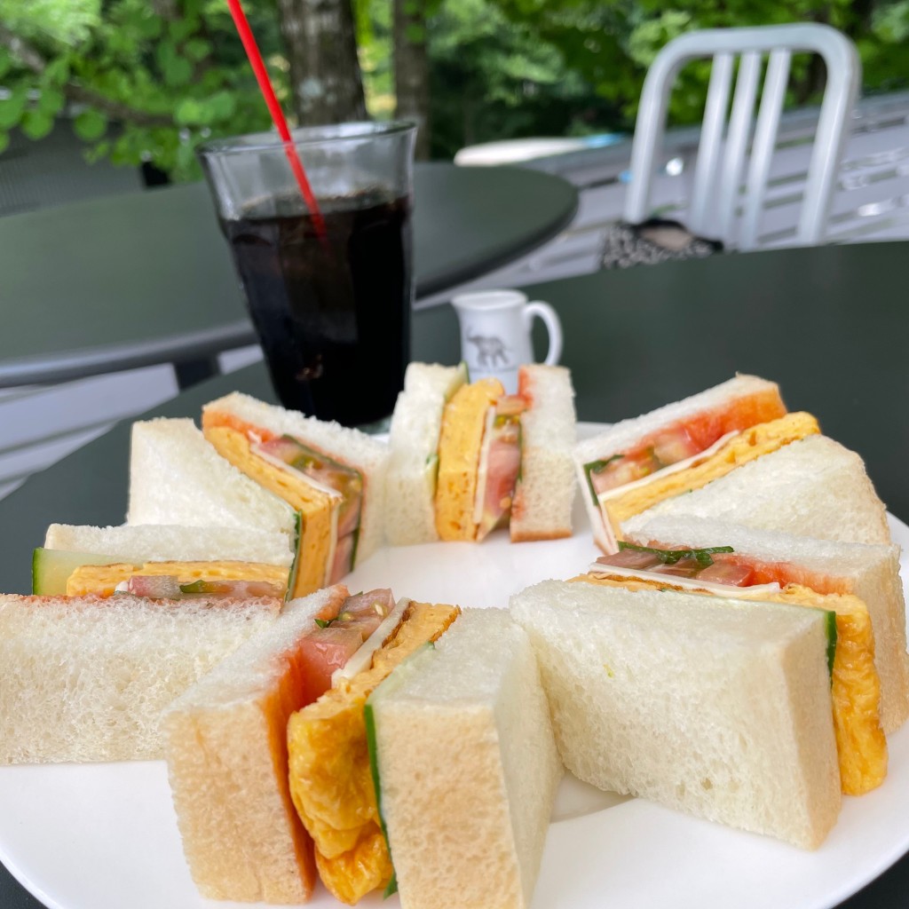 ユーザーが投稿したサンドイッチ1320セットの写真 - 実際訪問したユーザーが直接撮影して投稿した高久乙カフェNASU SHOZO CAFEの写真