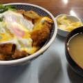 カツ丼 半ライス - 実際訪問したユーザーが直接撮影して投稿した落合定食屋石井食堂の写真のメニュー情報