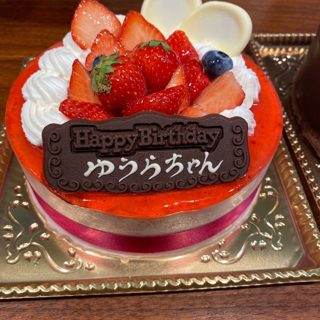ユーザーが投稿した苺のデザートケーキの写真 - 実際訪問したユーザーが直接撮影して投稿した荒子スイーツフィレンツェ高畑本店の写真