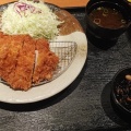 ロースかつ定食 - 実際訪問したユーザーが直接撮影して投稿した東塩小路町とんかつとんかつ薩摩 京都ヨドバシ店の写真のメニュー情報