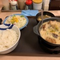 シュクメルリ定食 - 実際訪問したユーザーが直接撮影して投稿した勝どき牛丼松屋 勝どき店の写真のメニュー情報