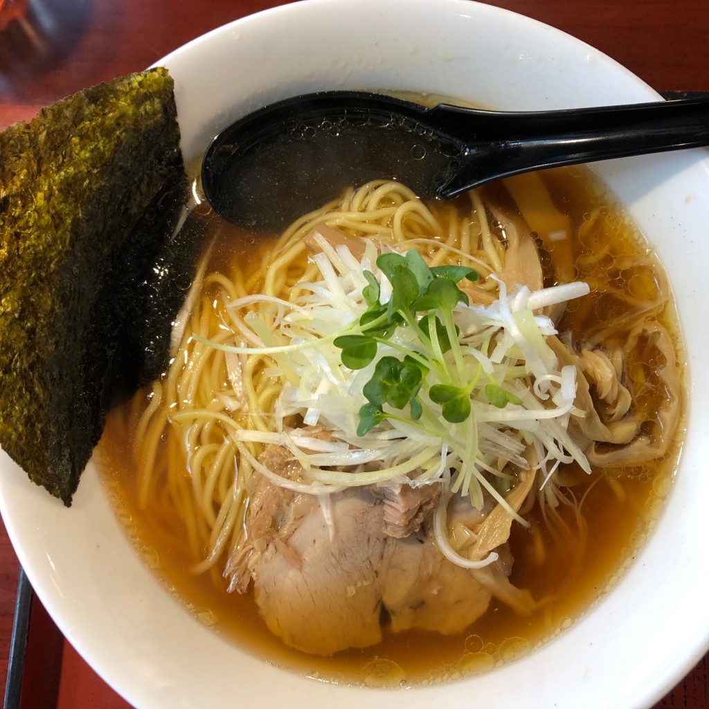 ユーザーが投稿したしょうゆラーメンの写真 - 実際訪問したユーザーが直接撮影して投稿した山野ラーメン / つけ麺フードコート かぐやの写真