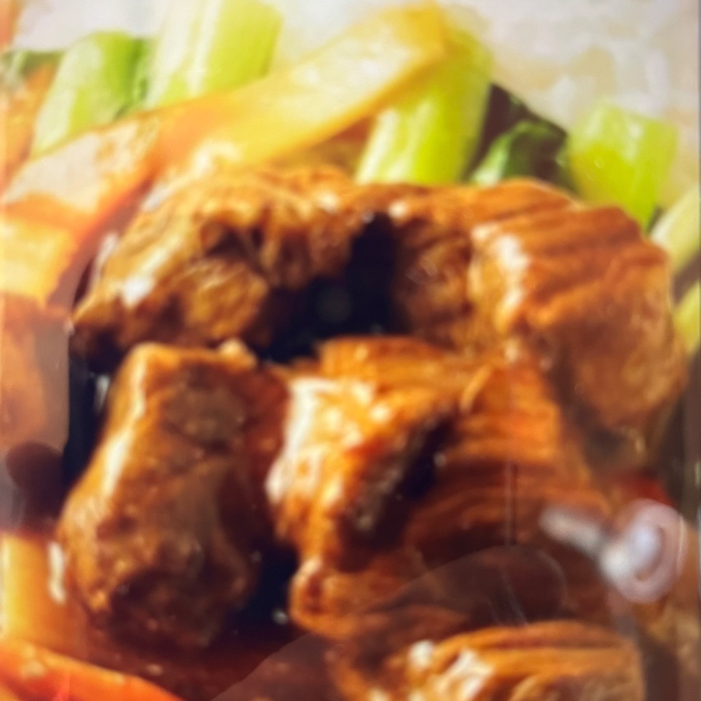 ユーザーが投稿した牛バラ肉かけご飯の写真 - 実際訪問したユーザーが直接撮影して投稿した天沼中華料理梅蘭 ららぽーと湘南平塚店の写真