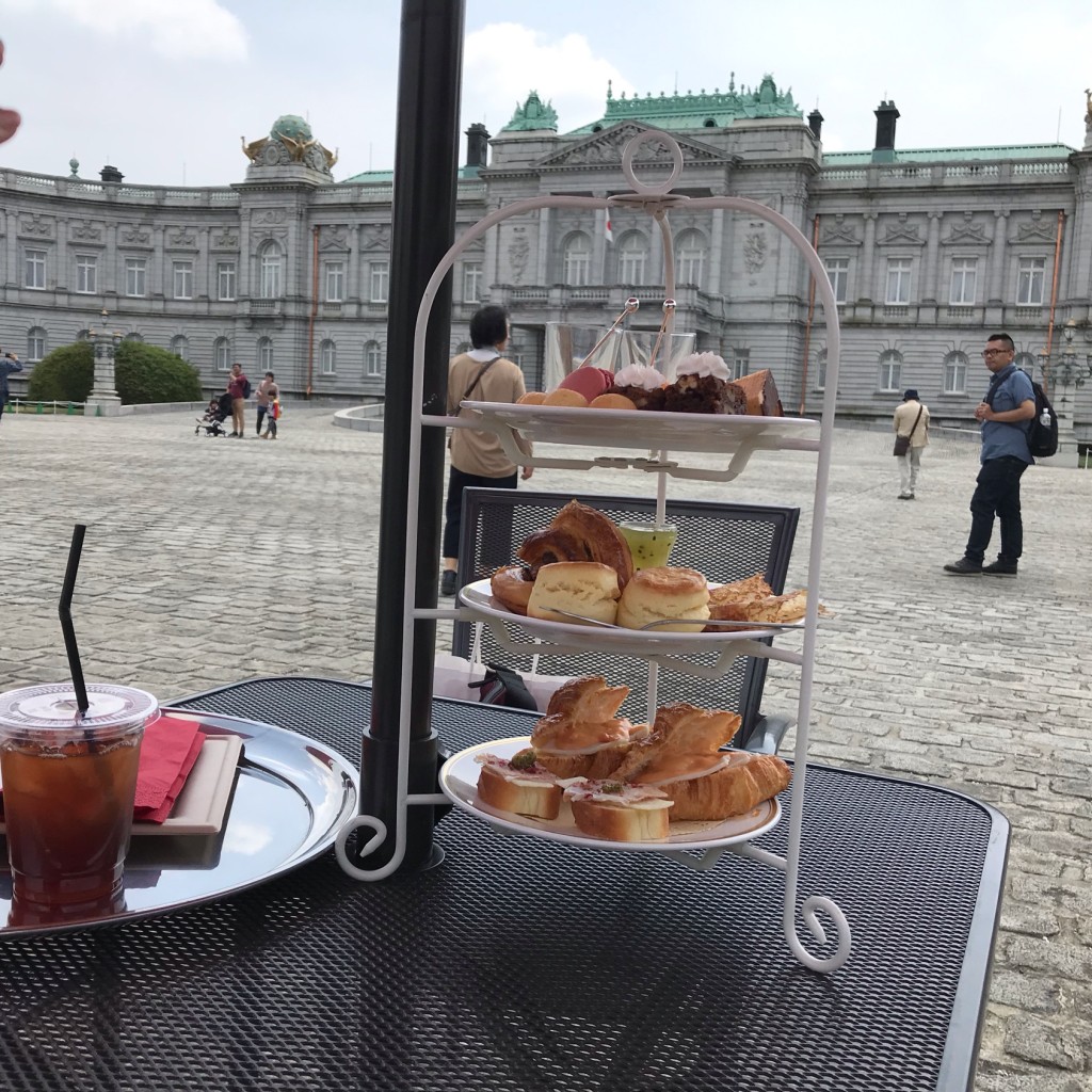 実際訪問したユーザーが直接撮影して投稿した元赤坂カフェガーデンカフェ 迎賓館赤坂離宮の写真