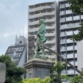 実際訪問したユーザーが直接撮影して投稿した敷津西銅像木津勘助の像の写真