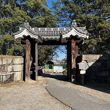 実際訪問したユーザーが直接撮影して投稿した本丸文化財名古屋城 旧二之丸東二之門の写真