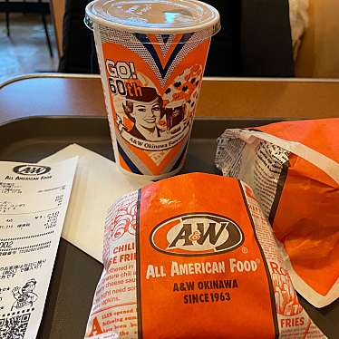 A&W 那覇空港店のundefinedに実際訪問訪問したユーザーunknownさんが新しく投稿した新着口コミの写真