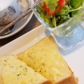 チーズトースト - 実際訪問したユーザーが直接撮影して投稿した西大竹カフェサクラ カフェの写真のメニュー情報