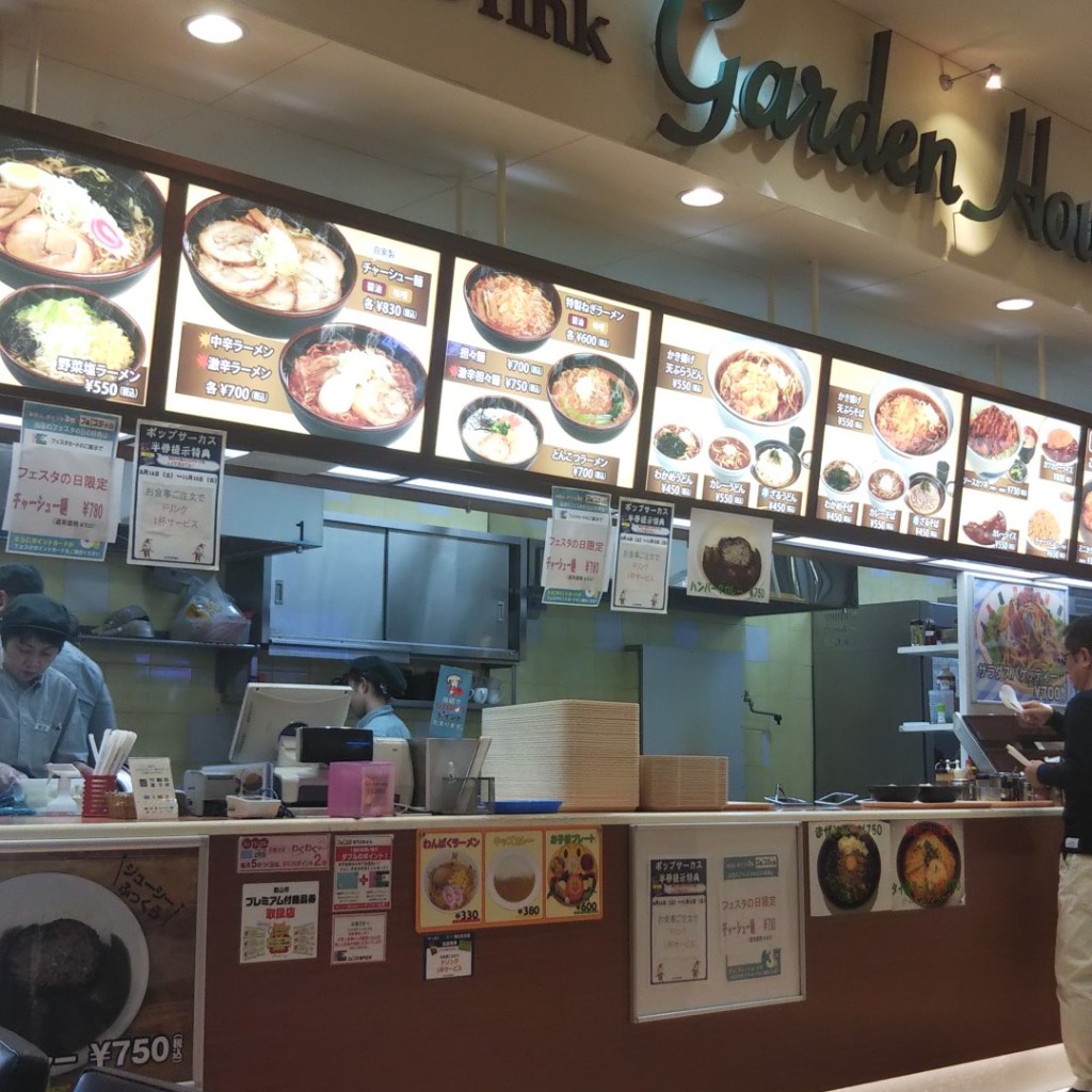 実際訪問したユーザーが直接撮影して投稿した日和田町ラーメン / つけ麺ガーデンハウスの写真