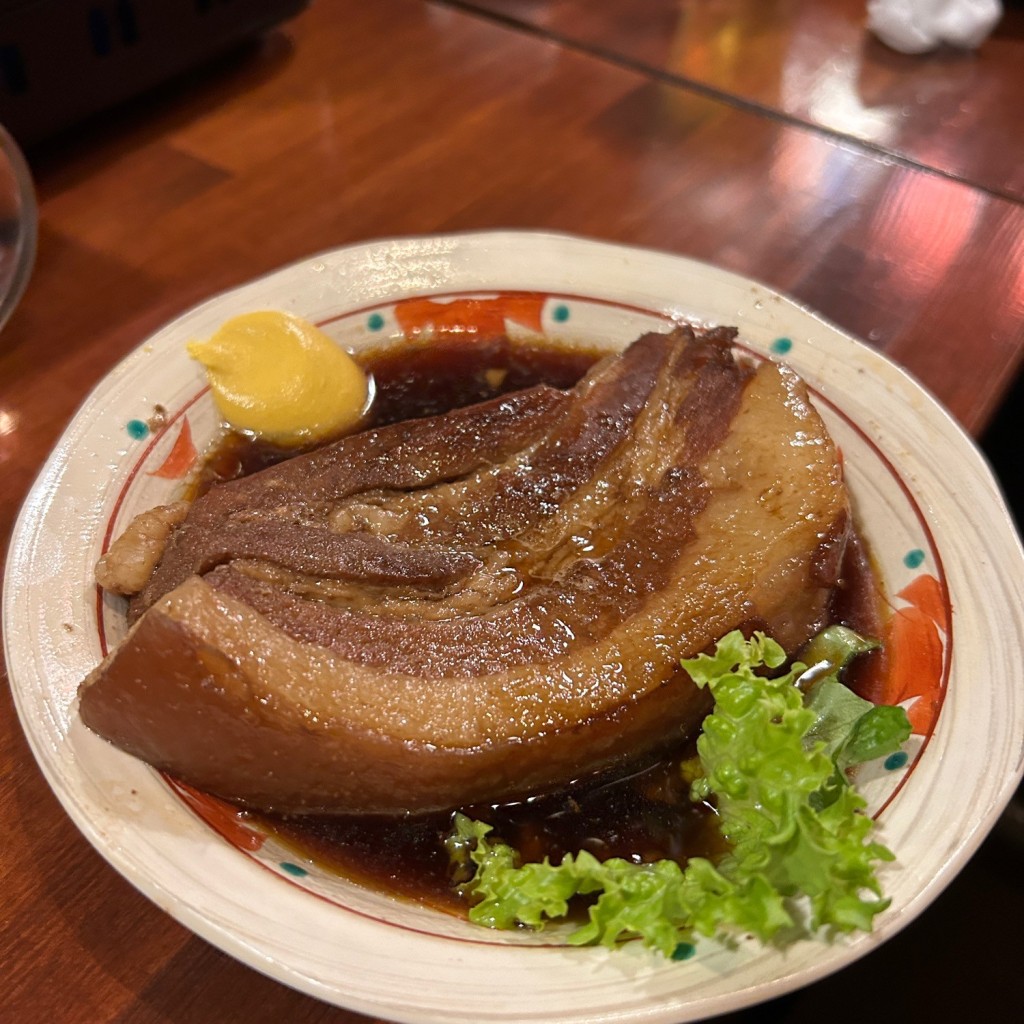 ユーザーが投稿したラフテーの写真 - 実際訪問したユーザーが直接撮影して投稿した香澄町沖縄料理ぶーさーの写真