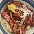 実際訪問したユーザーが直接撮影して投稿した新町丼ものローストビーフ星 そごう千葉店の写真