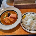 厚切りベーコンと野菜のスープカレー - 実際訪問したユーザーが直接撮影して投稿した日本橋堀留町ワインバーみやび屋の写真のメニュー情報