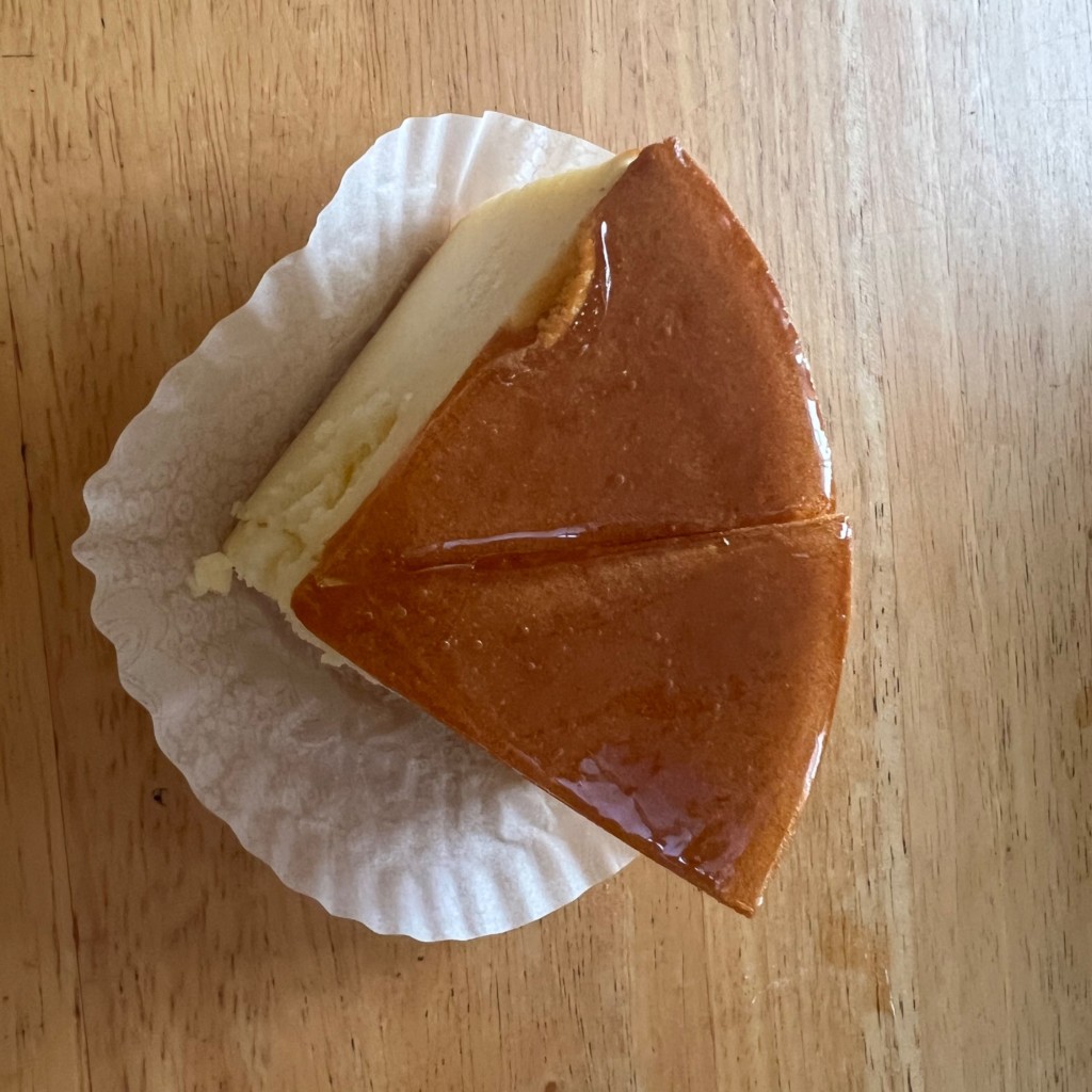 ユーザーが投稿したチーズケーキの写真 - 実際訪問したユーザーが直接撮影して投稿した長吉長原ケーキらぱん・あじーる 長原長吉店の写真