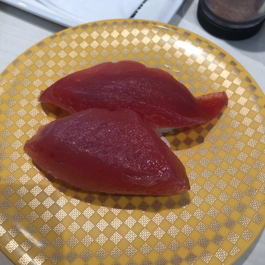ユーザーが投稿したまぐろの写真 - 実際訪問したユーザーが直接撮影して投稿した上近江寿司魚べい 新潟近江店の写真