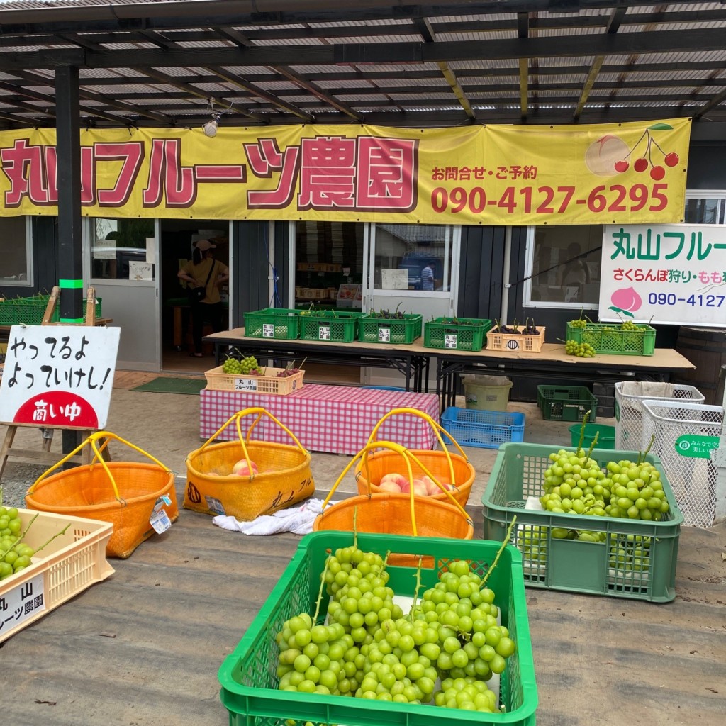 実際訪問したユーザーが直接撮影して投稿した落合さくらんぼ狩り丸山フルーツ農園の写真