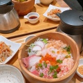 実際訪問したユーザーが直接撮影して投稿した玉川和食 / 日本料理こめらく たっぷり野菜とお茶漬けと。 二子玉川店の写真
