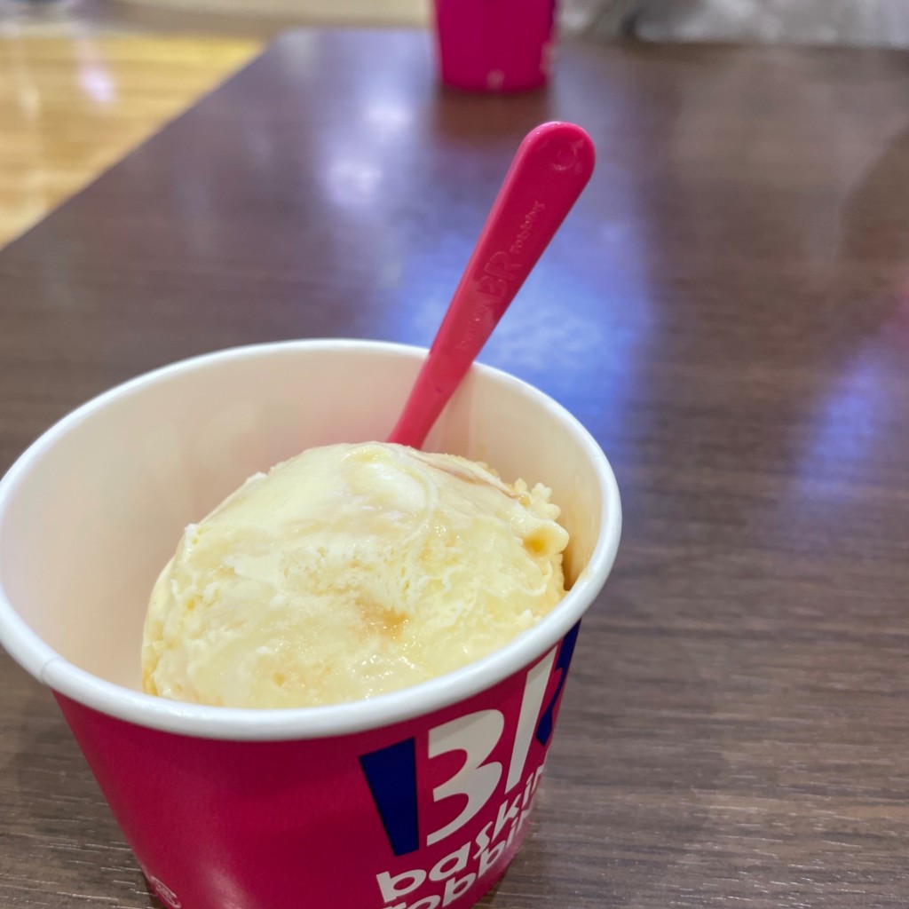 ユーザーが投稿したスモールカップの写真 - 実際訪問したユーザーが直接撮影して投稿したりんくう南浜アイスクリームサーティワンアイスクリーム イオンモールりんくう泉南店の写真