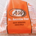 実際訪問したユーザーが直接撮影して投稿した西洲ハンバーガーA&W 浦添パルコシティ店の写真