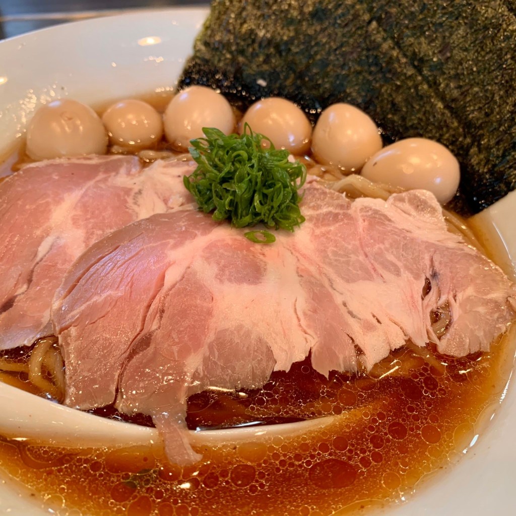 ユーザーが投稿した冷やし蜆醤油蕎麦の写真 - 実際訪問したユーザーが直接撮影して投稿した東上野ラーメン / つけ麺さんじの写真