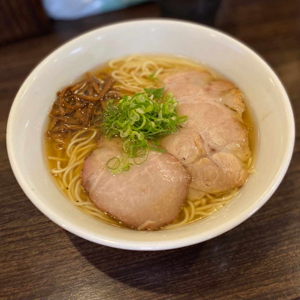 ユーザーが投稿した塩ラーメンの写真 - 実際訪問したユーザーが直接撮影して投稿した東中野ラーメン専門店かしわぎの写真