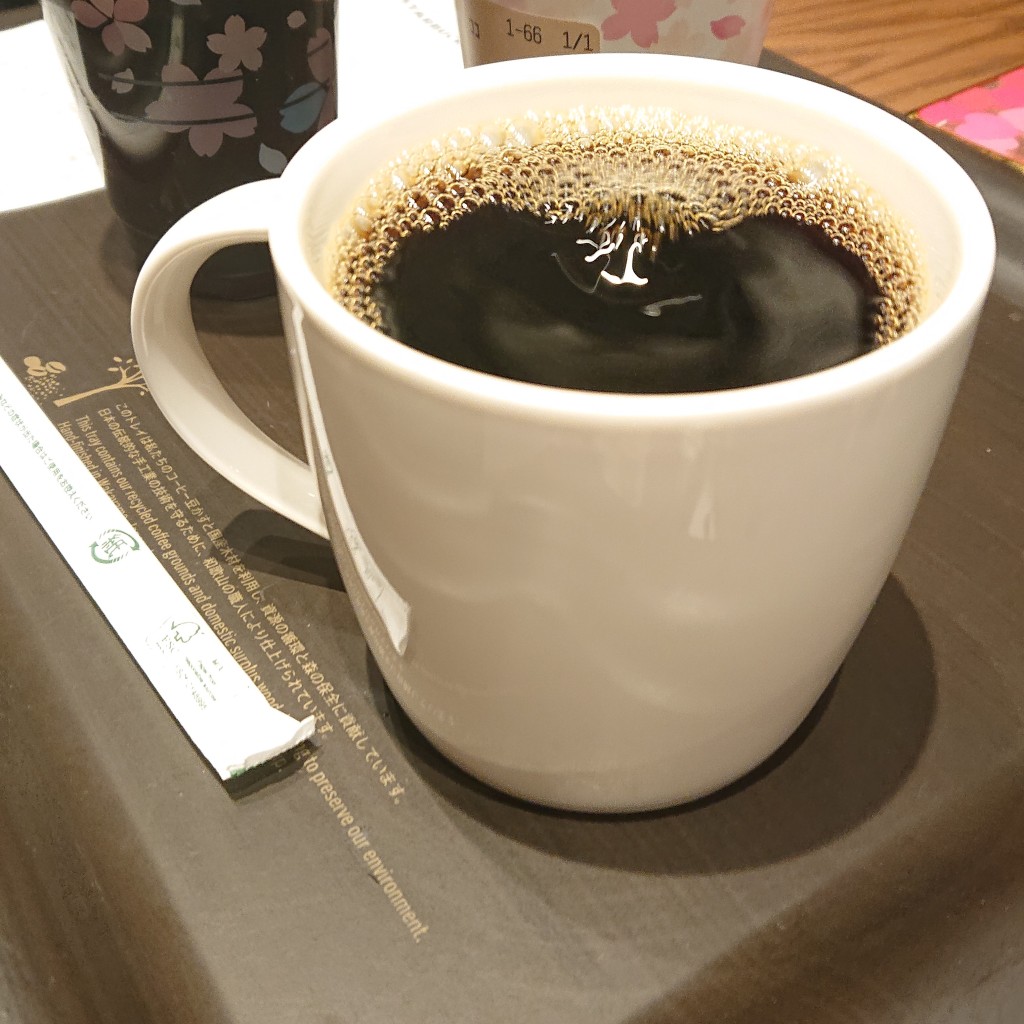 ユーザーが投稿したドリップコーヒーの写真 - 実際訪問したユーザーが直接撮影して投稿した渋谷カフェスターバックスコーヒー 渋谷ストリーム店の写真