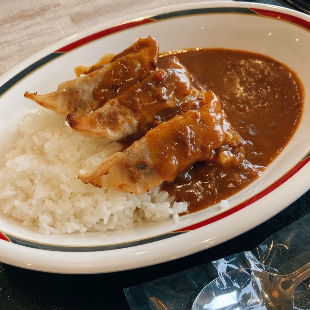 ユーザーが投稿したぎょうざカレーの写真 - 実際訪問したユーザーが直接撮影して投稿した中の島二条餃子みよしのチェーン中の島店の写真