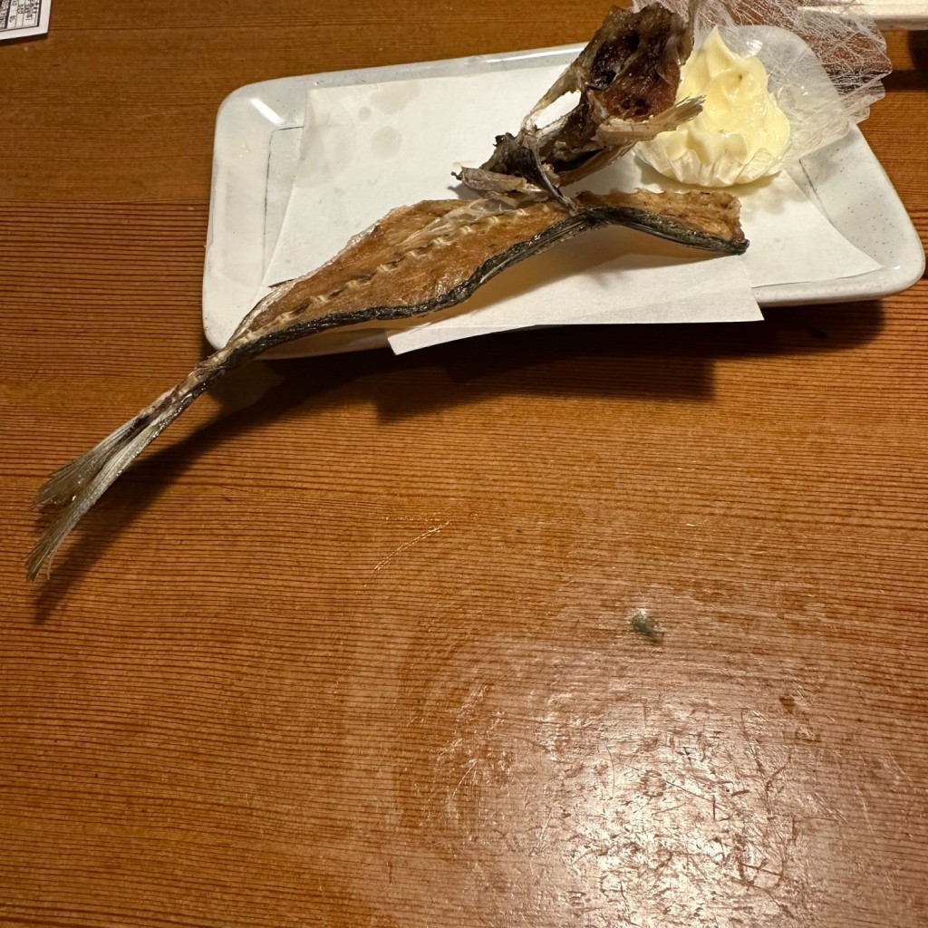 ユーザーが投稿した魚の骨皮せんべいの写真 - 実際訪問したユーザーが直接撮影して投稿した鷺宮寿司や台ずし 鷺ノ宮駅前町の写真