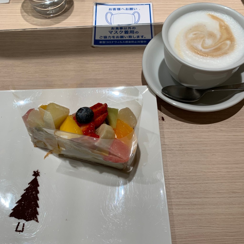 sweetsdaysさんが投稿した上野カフェのお店カフェコムサ 上野松坂屋店/カフェコムサ ウエノマツザカヤテンの写真