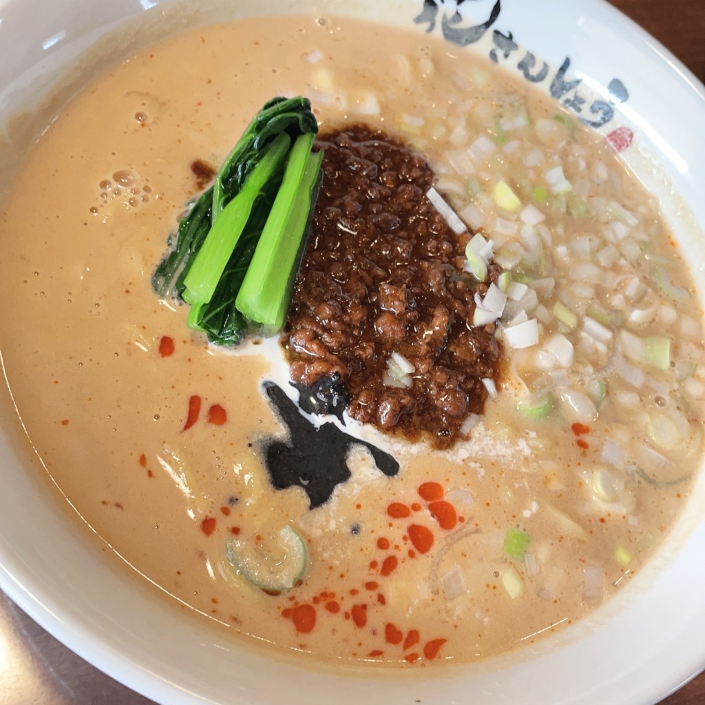 ユーザーが投稿した坦々麺の写真 - 実際訪問したユーザーが直接撮影して投稿した栗坪担々麺花さんしょう 日高店の写真
