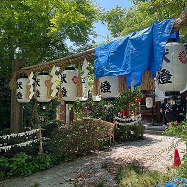 実際訪問したユーザーが直接撮影して投稿した茶臼山町神社注連柱の写真