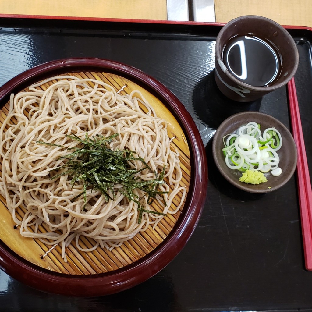 ユーザーが投稿したざるそばの写真 - 実際訪問したユーザーが直接撮影して投稿した田木カレー道なか食堂 げんきの写真