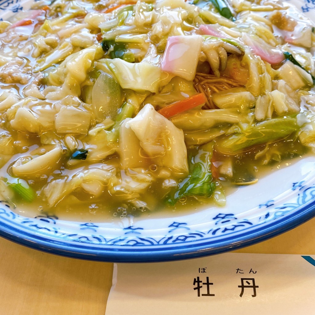 ユーザーが投稿した牡丹皿うどんの写真 - 実際訪問したユーザーが直接撮影して投稿した箕島町洋食レストラン エアポートの写真